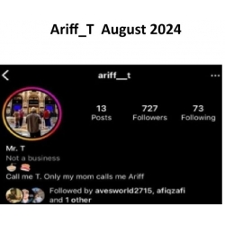 August 2024 Updated Ariff_t (SNR Course Malaysian Trader)